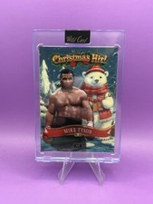 2025 Wild Card Multi Holiday Hits! Christmas Snowman 1/1 - Mike Tyson