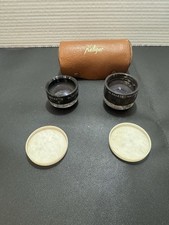 Vintage Kaligar Lens Auxiliary Telephoto & Wide-Angle Series V or VI set Case