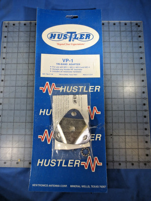 VP1 Multi-band Three-Band Adapter Plate Hustler Ham HF Antenna 3/8''x24 MO1 MO2