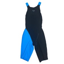 Speedo Women's 24 Fastskin LZR Racer Pro Competitive Swimsuit Thigh Length Black