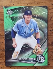 2022 Bowman Platinum Top Prospects Emerald Ice Foilboard #TOP-51 C. Kinney /299