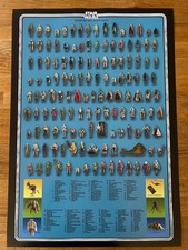 Star Wars Figure Checklist Poster 594mm x 420mm (A2 size)