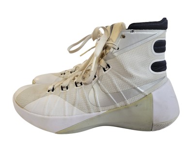 Nike Womens Hyperdunk 2015 TB 749885 100 White Basketball Shoes Sneakers Sz 7.5
