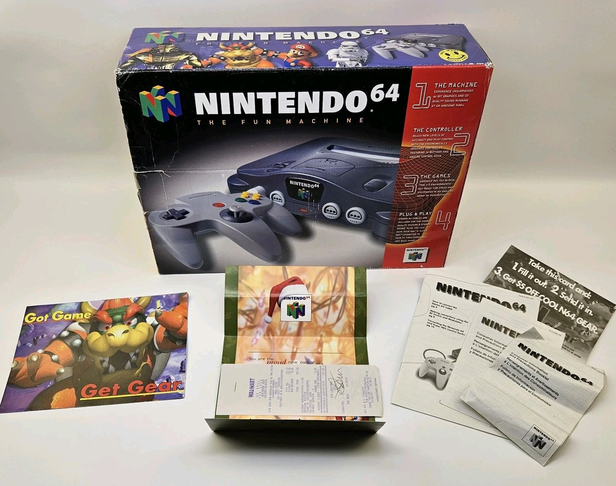 Nintendo 64 Sell Old Consoles And Games Nintendo 64 Where To Buy
