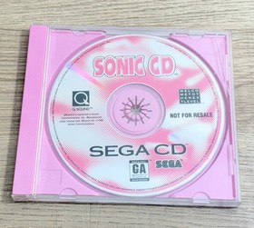 SEGA CD Sonic CD 1993 Not For Resale DISC ONLY - Tested, Working