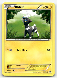 Blitzle 40/114 Black & White Common