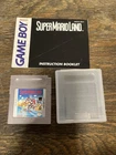 New ListingNintendo Super Mario Land 1989 Game Boy Manual & Cartridge