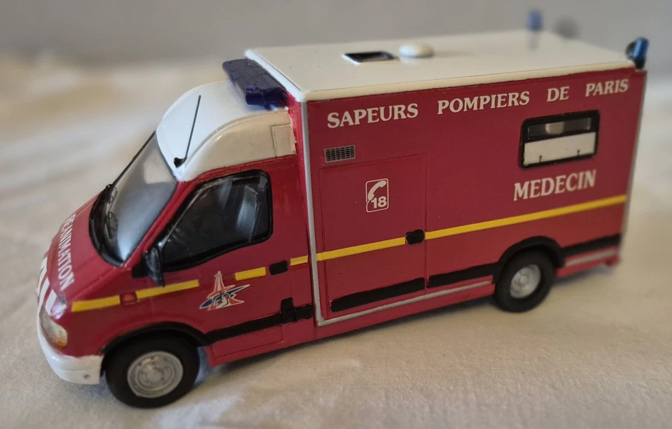 Miniature BSPP pompiers Paris AR MASTER TYPE 2 MVI K157 - Photo 2/4