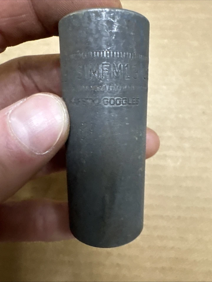 Snap On SIMFM19 3/8" Drive Deep 6-Point 19mm Impact Socket #35 - Image 3 of 4