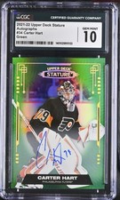 2022-23 Upper Deck Stature Hockey Cards Checklist and Odds 30