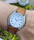 1995 Vintage Seiko 'Santos' JDM Quartz Watch 32mm Landy Sapphire Crystal 5P31