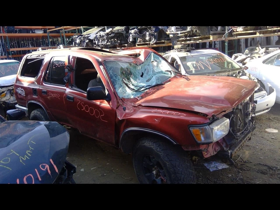 92-95 TOYOTA 4 RUNNER SR5 3.0L ENGINE ASSEMBLY LONG BLOCK VIN V 4TH DIGIT - Image 3 of 4