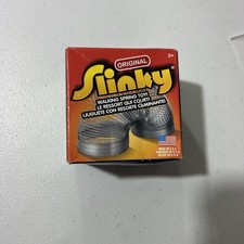 The Original Slinky Walking Spring Toy 2.75-inch Diameter Metal Slinky Fidget...