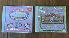 SEGA Dreamcast HELLO KITTY Skeleton Pink HKT-3000 Console from Japan New