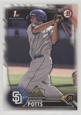 2016 Bowman Draft Draft Picks Hudson Potts #BD-52 02cv