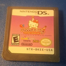 Hello Kitty: Birthday Adventures (Nintendo DS, 2010) Cartridge Only