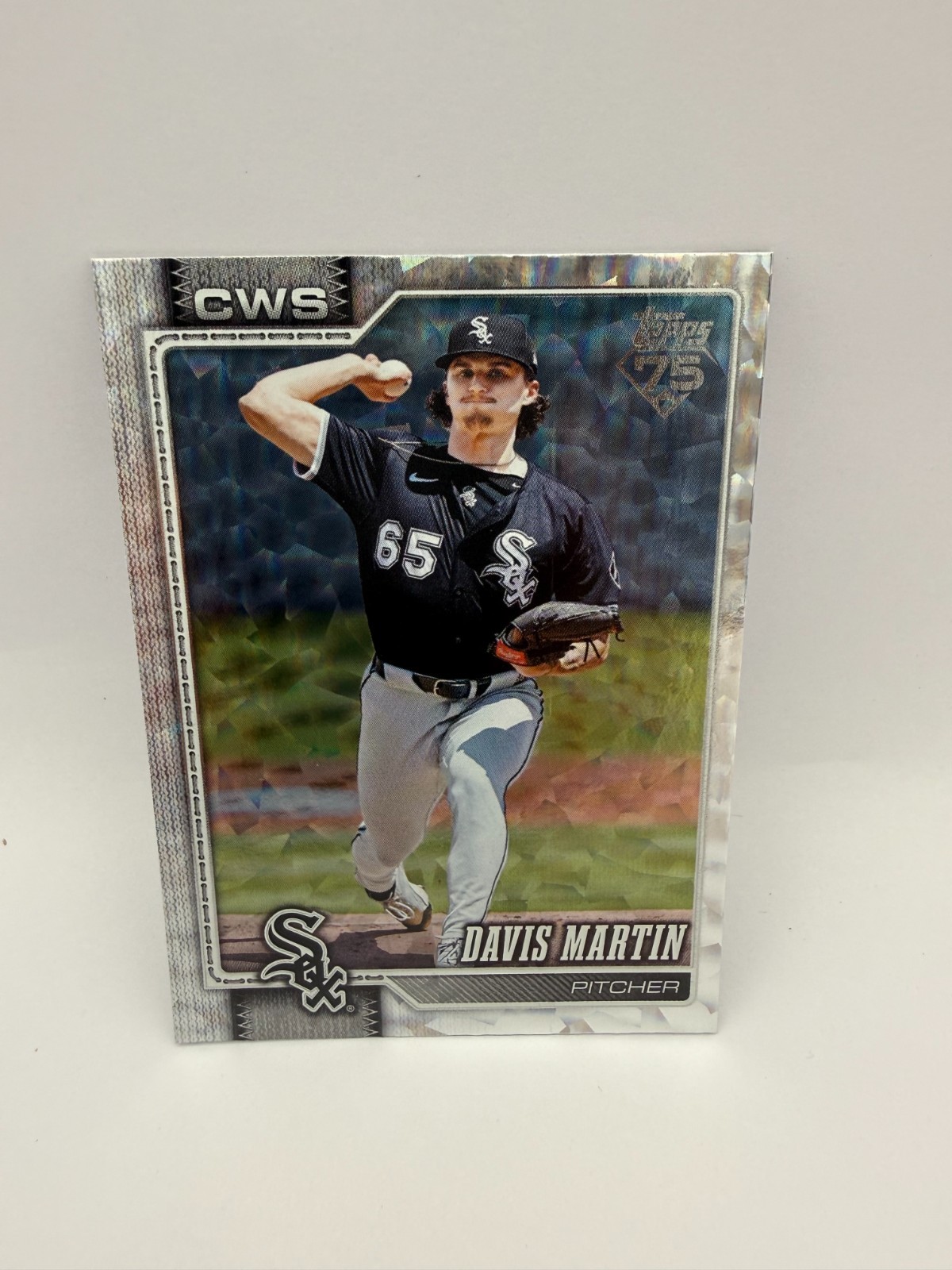 2026 Topps Series 1 - Davis Martin #281 Silver Crackle Foil