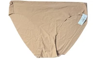 GapBody No-Show Bikini Womens Large Nude Seamless Underwear Panty New Tag