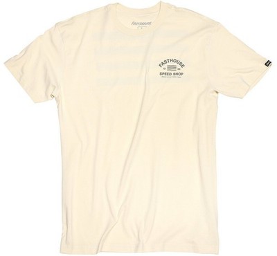 Fasthouse Cobalt Mens Short Sleeve T-Shirt Natural