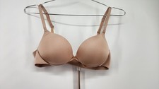 NWT Skims 32B Mica Beige Ultimate Push Up Plunge Bra BA-PLG-9214