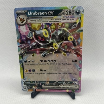 Pokémon TCG Umbreon EX 060/131 Prismatic Evolutions Neuwertig