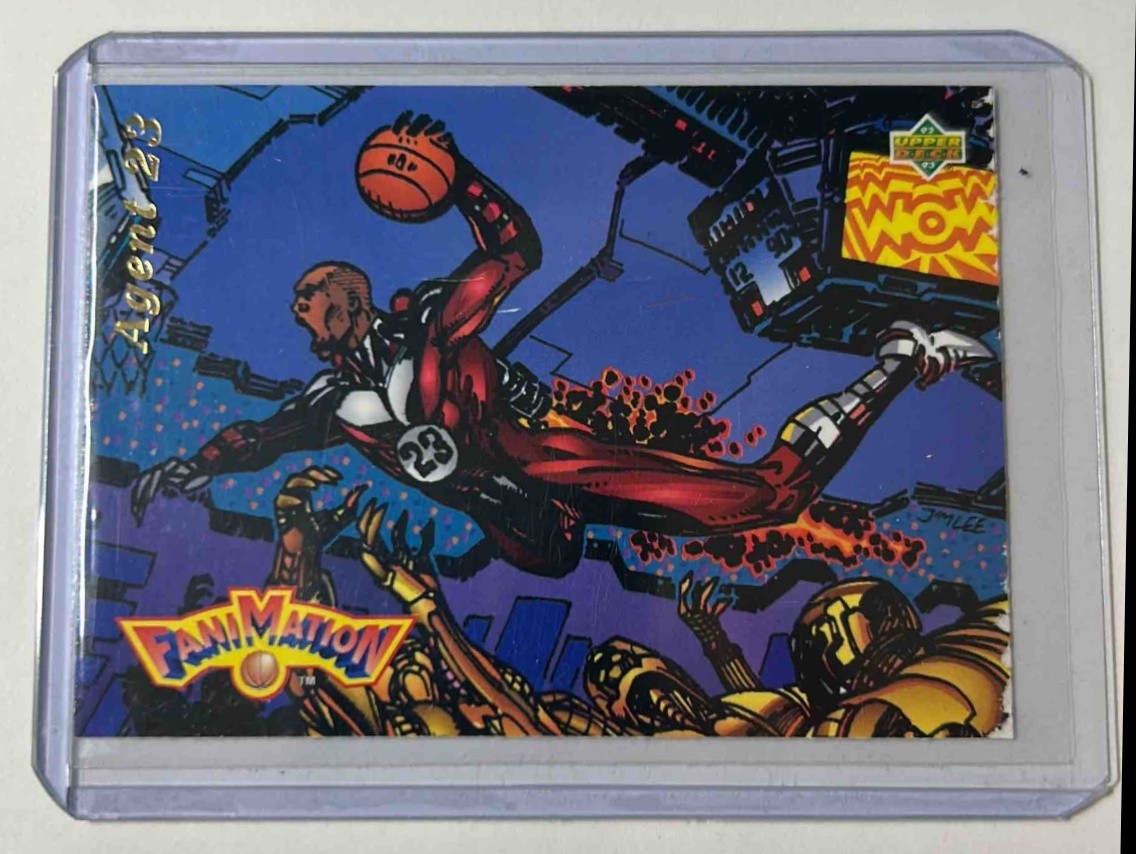 1992-93 Upper Deck Basketball Michael Jordan Fanimation #506 Chicago Bulls