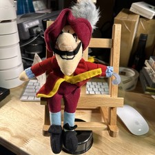 VTG The Disney Store Peter Pan Captain Hook 8  Mini Bean Bag Plush
