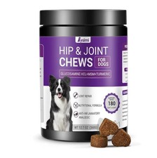 Dog Hip  Joint Supplement Glucosamine Chondroitin Chews 180ct Chicken Flavor