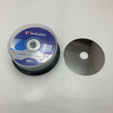 Verbatim BD-R 25GB 6X Blu-ray Recordable Discs - 25 Pack Spindle