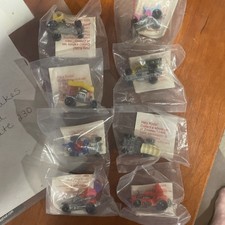 Nos Complete Set Of 8 Shell Promo Hot Wheels Zowees Still In Plastic 1972 1973