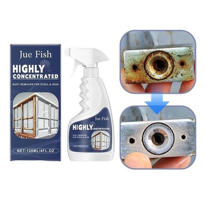 Industrial ﻿Highly Concentrated Rust Remover 120ml For Steel & Iron