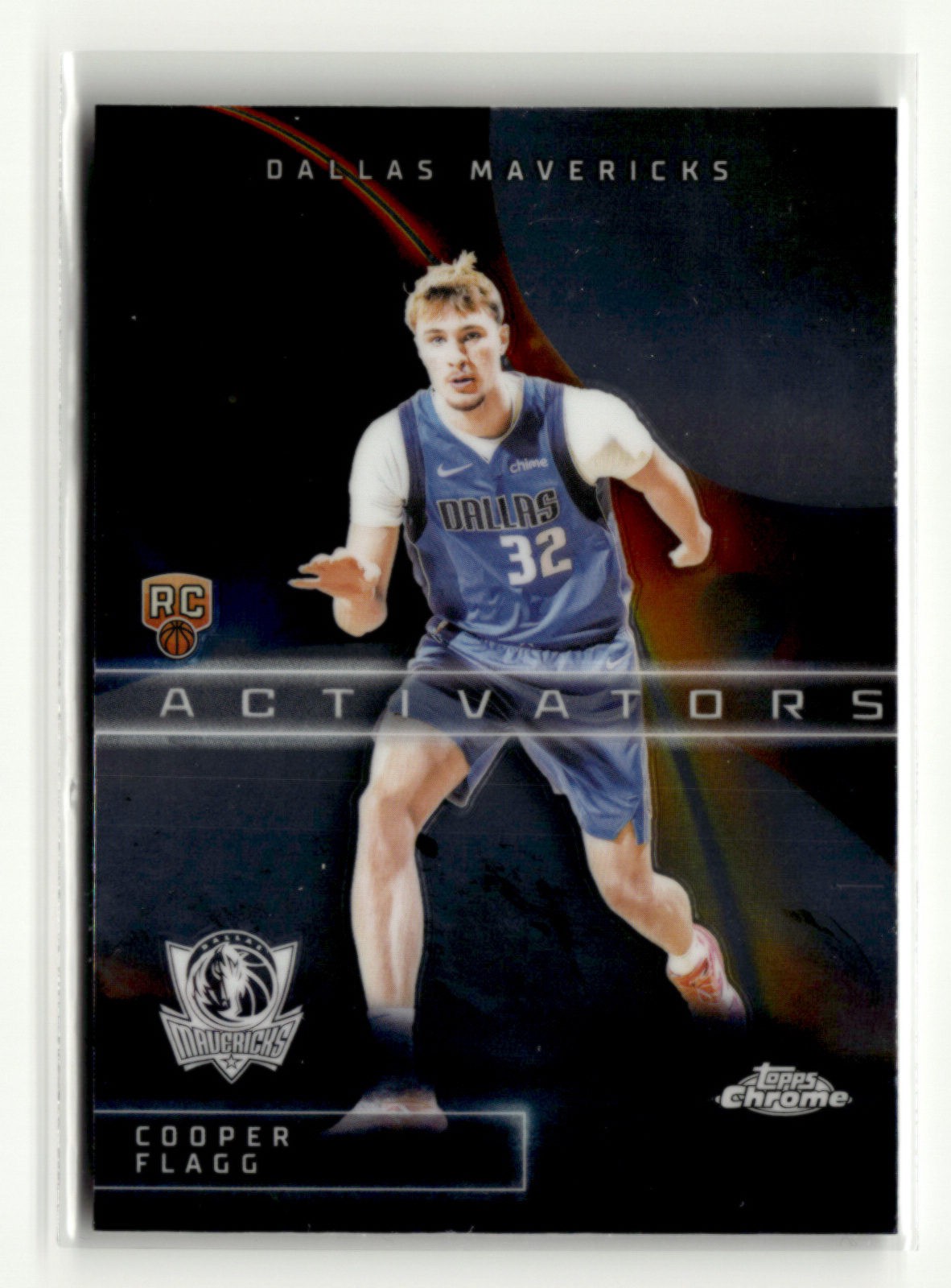 Cooper Flagg RC 2025-26 Topps Chrome Basketball Activators #AC-11 Mavericks