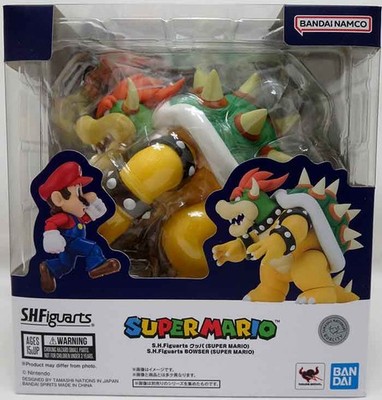 SHFiguarts スーパーマリオ バウザー Super Mario 5 Inch Action Figure S.H. Figuarts - Bowser Reissue | eBay