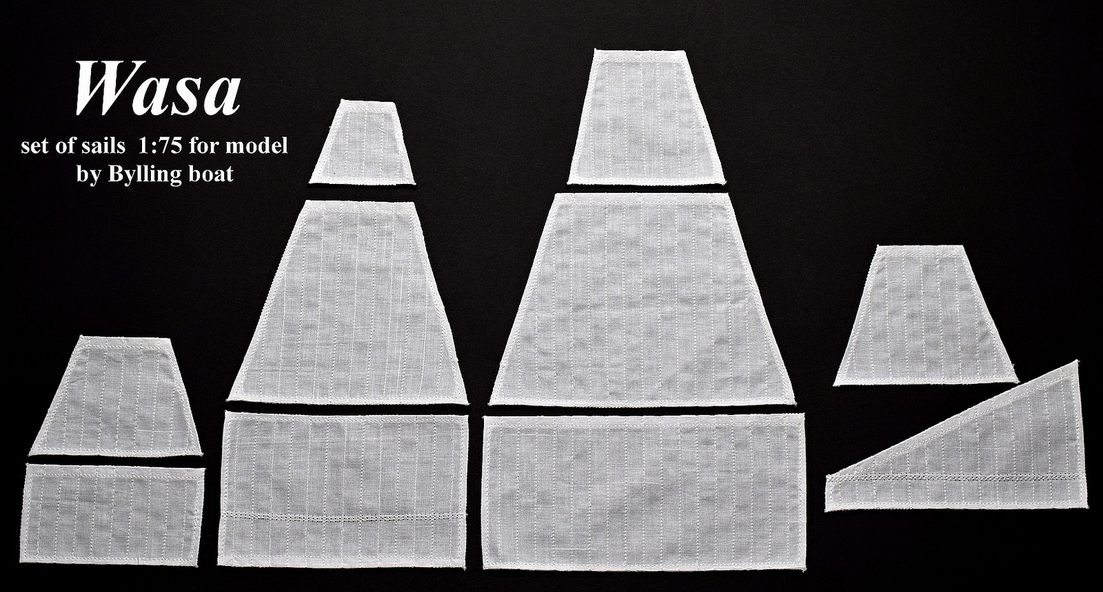 Billing Boats Wasa 1:75 - set of sails