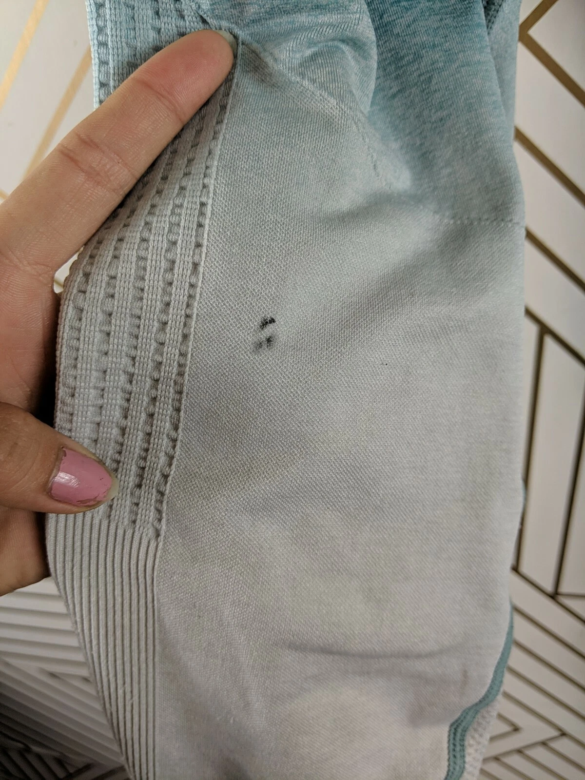 gymshark adapt white ombre seamless leggings