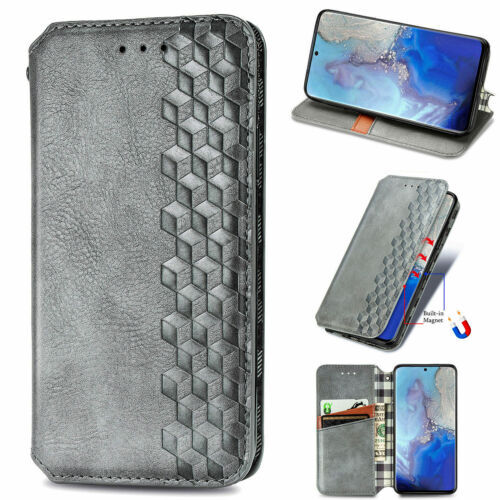 Case For Samsung S25 S24 S23 Ultra S22 S21 S20 Flip Leather Wallet Stand Cover - Picture 20 of 22
