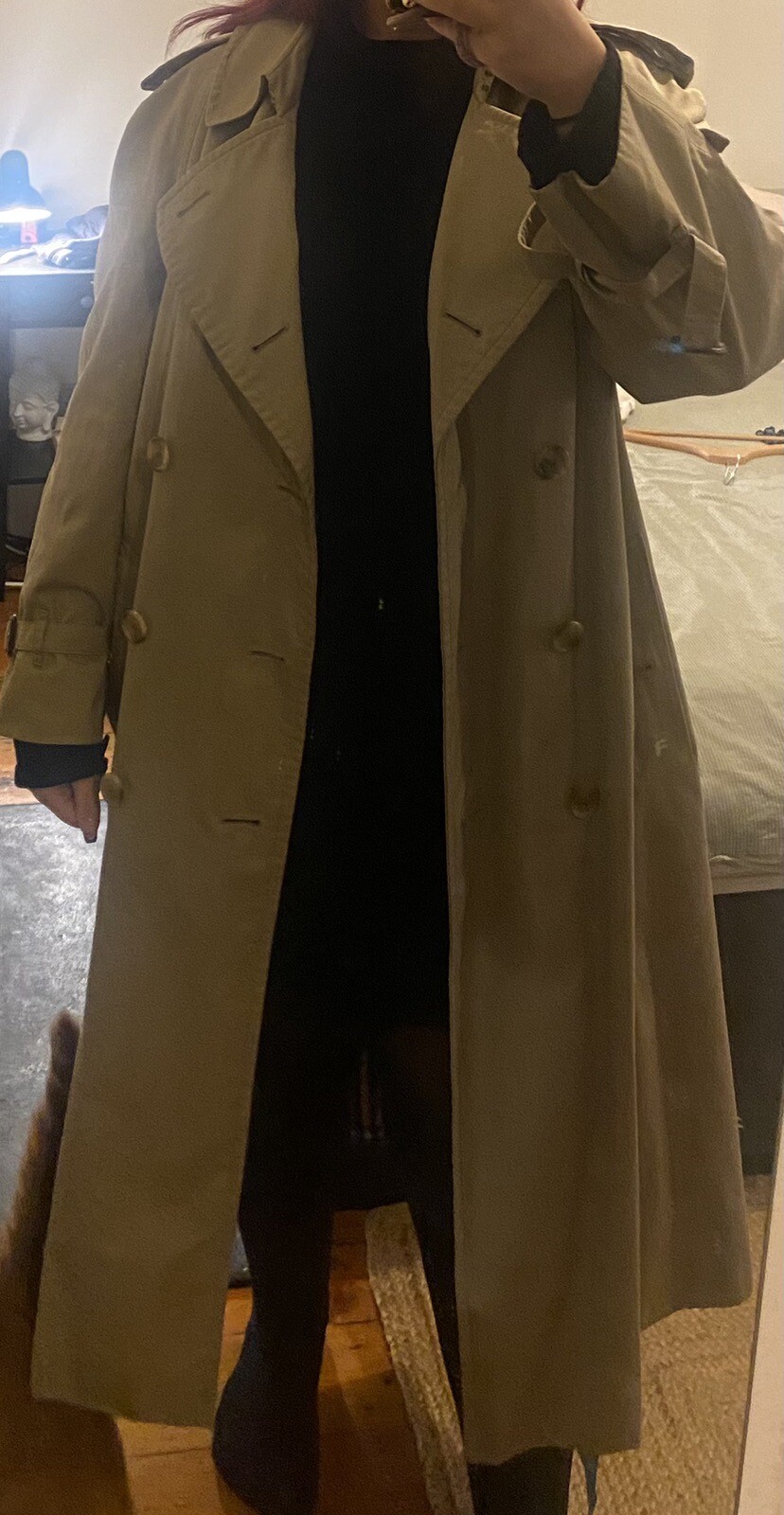 vintage burberry trench coat eBay