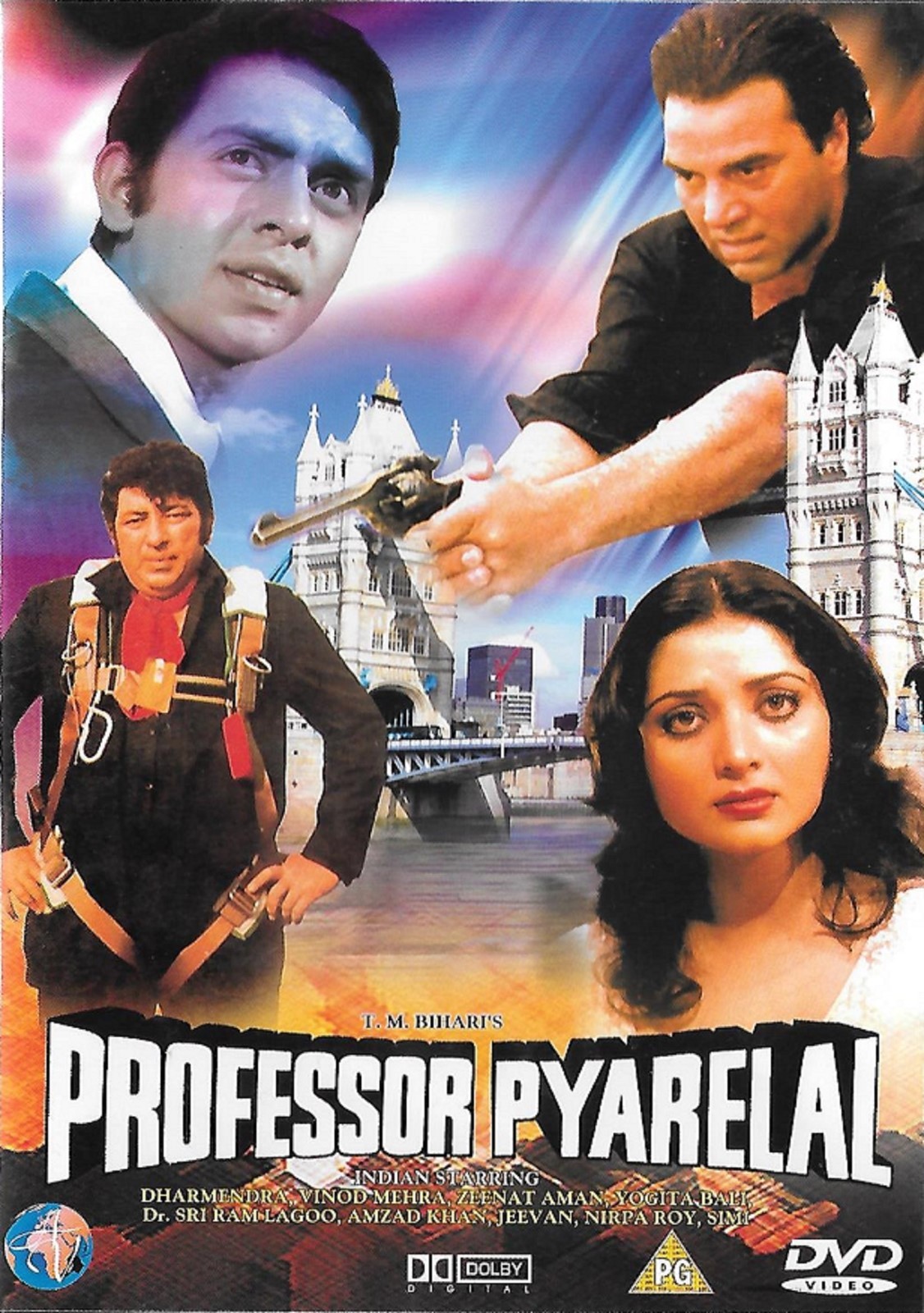 PROFESSOR PYARELAL - DHARMENDRA, ZEENAT AMAN - NEW BOLLYWOOD DVD - ENGLISH SUBS