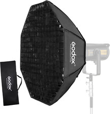 Octagon Softbox 37" 95Cm Bowens Mount and Honeycomb Grid Softbox for Monolight P