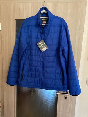 HAKRO  Loft-Jacke Barrie mit ZIP-in System,Blau  XXL NEUE
