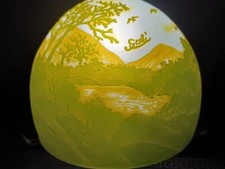 Lampada da scrivania in vetro Emile Galle'Art USA esentasse