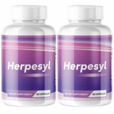 Herpesyl Stop The Spread Heal From The Outside In 120 Capsules - 2 Pack