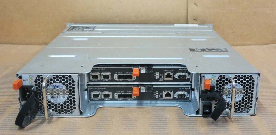 Dell EqualLogic PS6210X PS6210 24x 2.5" SAS HDD Bay 10GBe/10GB iSCSI SAN 2x PSU - Image 2 of 2