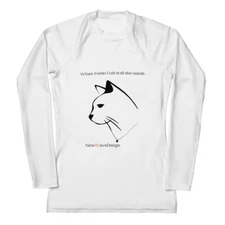 All she needs long sleeve tee shirt
