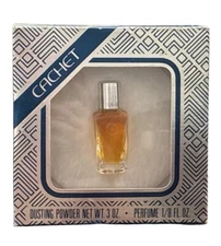 Prince Matchabelli Cachet Perfumed Dusting Powder & Perfume Set Vintage