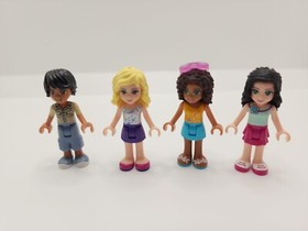 Authentic Lego Friends Replacement Minifigure Lot Naya Matthew Andrea Emma 41130