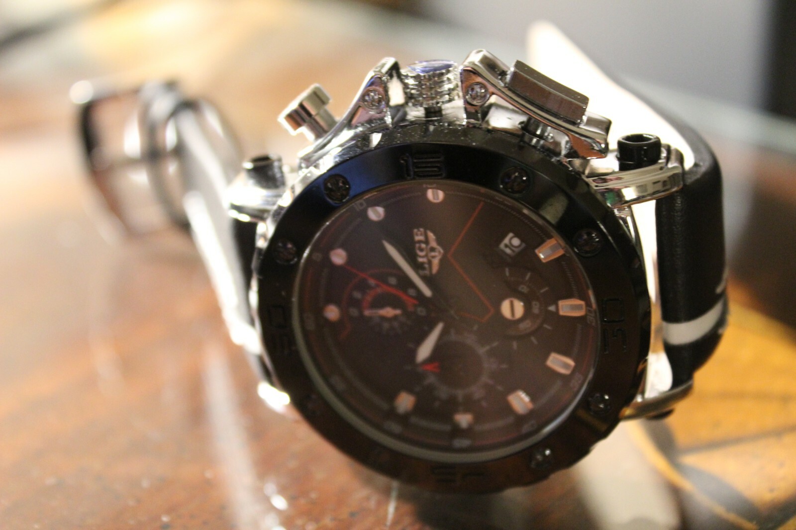 LIGE 1853 Dream Men's Watch WR Full Stainless Steel eBay