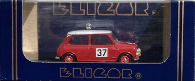 1/43 Eligor 1111 BMC Cooper S 1964 Monte Carlo Winner #37 Hopkirk & Liddon : Neu