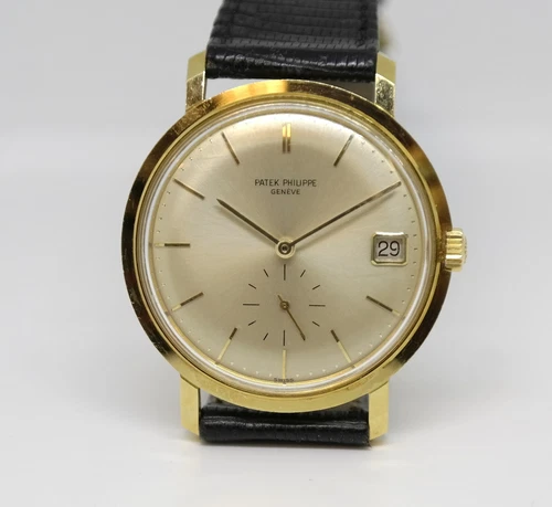 Patek Philippe Calatrava w. Buckle, Ref. 3445, Automatic, 18K Yellow Gold