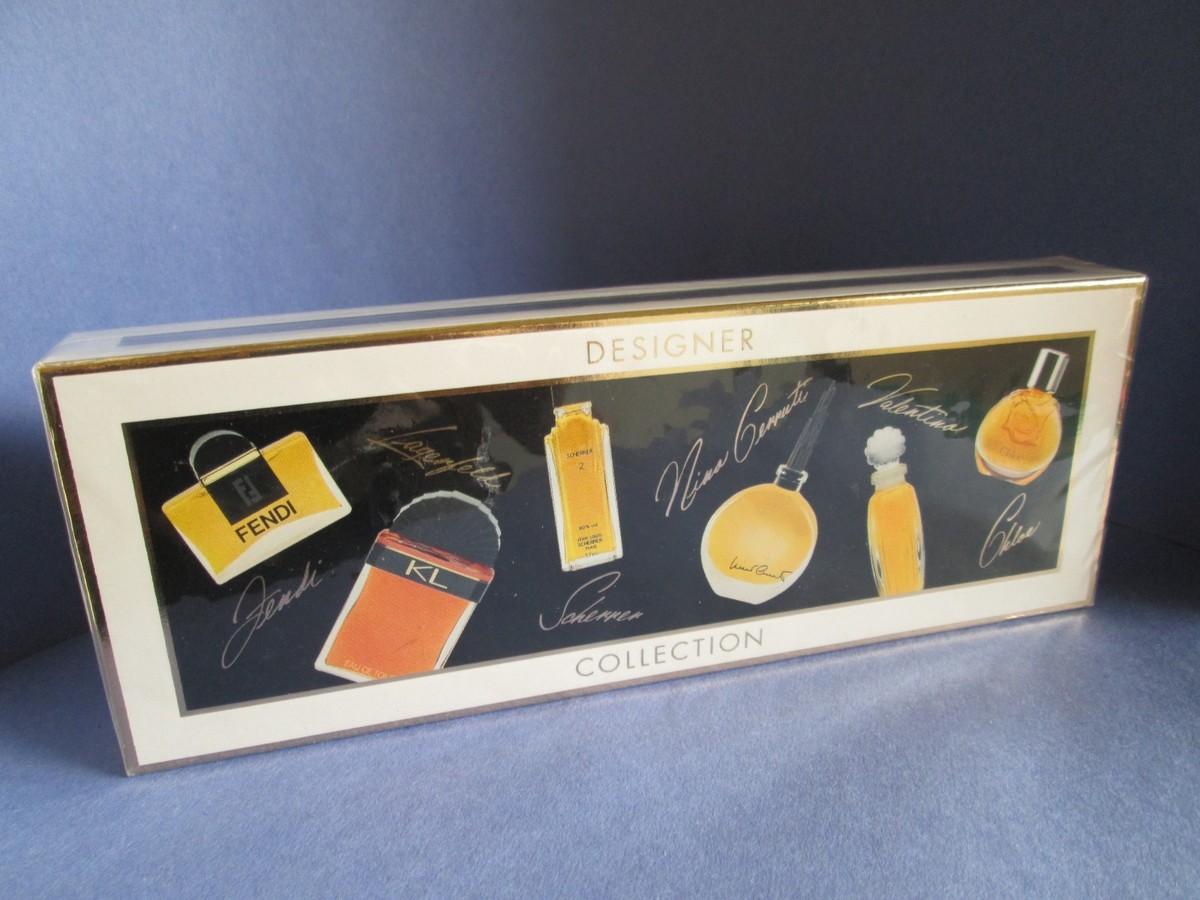 Designer Collection Mini Perfume Bottle Set Fendi KL Scherrer